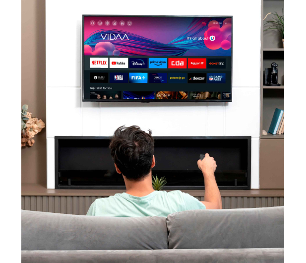 Kiano Elegance 43" LED 4K VIDAA Smart TV Netflix, HBO, Prime - 1373225 - zdjęcie 10
